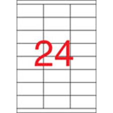  Etikett, univerzális, 70x33,8 mm, APLI, 2400 etikett/csomag etikett