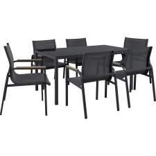  Étkezőasztal garnitúra Kulina 7-részes bútor