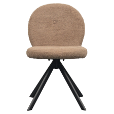  Étkezőszék, világosbarna/fekete, RODIA bútor