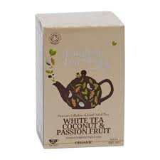 Ets bio 20 fehér tea kókusszal és passion gyümölccsel 20x2g 40g tea