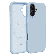 Etteri Silicone MagSafe-kompatibilis tok iPhone 16 - világoskék tok és táska