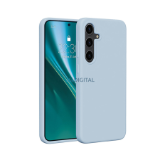 Etteri Silicone MagSafe-kompatibilis tok Samsung Galaxy S25 Edge - világoskék tok és táska