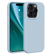 Etteri Silicone tok iPhone 15 Pro - világoskék tok és táska