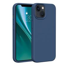 Etteri Silicone tok iPhone 15 - sötétkék tok és táska