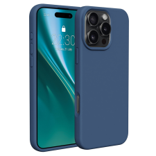 Etteri Silicone tok iPhone 16 Pro Max - sötétkék tok és táska