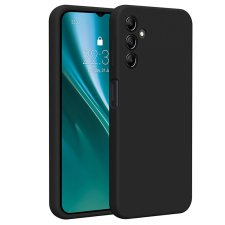 Etteri Silicone tok Samsung Galaxy A14 4G/5G - fekete tok és táska