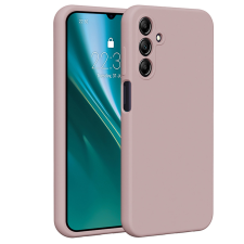 Etteri Silicone tok Samsung Galaxy A15 4G/5G - halvány rózsaszín tok és táska