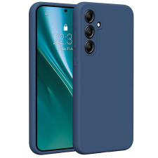 Etteri Silicone tok Samsung Galaxy A35 5G - sötétkék tok és táska