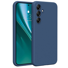 Etteri Silicone tok Samsung Galaxy A55 5G - sötétkék tok és táska