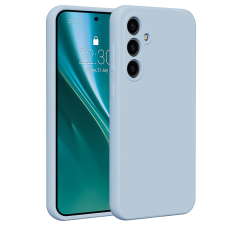 Etteri Silicone tok Samsung Galaxy S23 FE - világoskék tok és táska