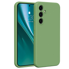 Etteri Silicone tok Samsung Galaxy S23 FE - világoszöld tok és táska