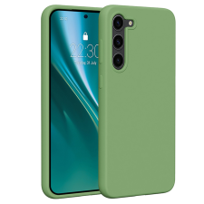 Etteri Silicone tok Samsung Galaxy S23 Plus - világoszöld tok és táska