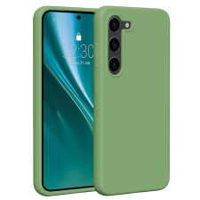 Etteri Silicone tok Samsung Galaxy S23 - világoszöld tok és táska