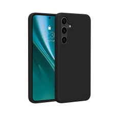 Etteri Silicone tok Samsung Galaxy S25 - fekete tok és táska