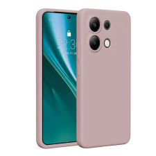 Etteri Silicone tok Xiaomi Redmi Note 13 4G - halvány rózsaszín tok és táska