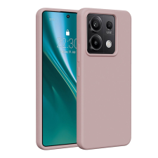 Etteri Silicone tok Xiaomi Redmi Note 13 Pro 5G - halvány rózsaszín tok és táska
