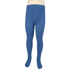 EU Acélkék gyerek harisnya, pamut harisnyanadrág, kötött harisnya 134-140 cm