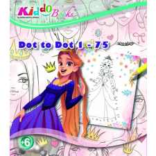 EU Lovagok és Hercegnők - Pontról pontra színező 1-75-ig - Kiddo foglalkoztató füzet kreatív és készségfejlesztő