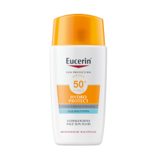 Eucerin Sun Hydro-Protect ultra könnyű napozó fluid arcra SPF50+ (50ml) naptej, napolaj