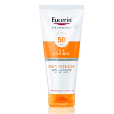 Eucerin Sun Oil Control Dry Touch napozó krém-gél testre SPF50+ (200ml) naptej, napolaj