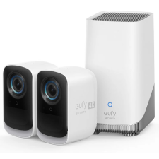 Eufy S300 eufyCam (eufyCam 3C) kamera rendszer indulókészlet hub + 2 db kamera megfigyelő kamera
