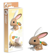 Eugy 3D puzzle-ök EUGY Nyúl 3D puzzle puzzle, kirakós