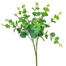  Eukaliptusz bokor 16 ágú 48cm dekorációs kellék