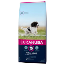  Eukanuba Active Adult Medium Breed 18kg kutyaeledel