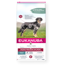 Eukanuba Adult Dog Mono Protein Lazac 12kg kutyaeledel
