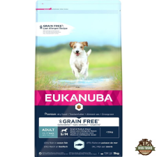 Eukanuba Adult Grain Free Small & Medium Ocean Fisch 3kg kutyaeledel