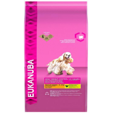  Eukanuba Adult Medium Breed Súly Control kutyatáp – 3 kg kutyaeledel