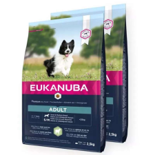 Eukanuba Adult Small&Medium Lamb&Rice 2x2,5kg kutyaeledel
