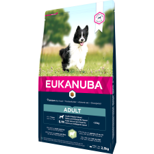  Eukanuba Adult Small & Medium Lamb & Rice kutyatáp 18 kg – 12 kg kutyaeledel