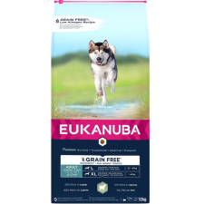 Eukanuba Grain Free L Adult Bárány 12 kg felnőtt nagytestű kutyáknak kutyaeledel