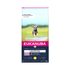 Eukanuba Puppy Grain Free S/M 12 kg kutyaeledel