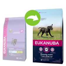Eukanuba Puppy Large 2x 18kg kutyatáp kutyaeledel
