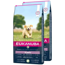 Eukanuba Puppy Large Lamb&amp;Rice 2x12kg kutyaeledel