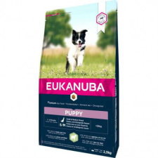 Eukanuba Puppy Small&Medium Lamb&Rice kutyatáp 12kg kutyaeledel