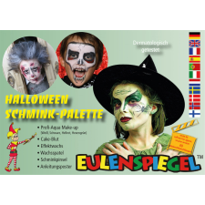 Eulenspiegel 6 színű arcfesték paletta - &quot;Halloween &quot;paletta arcfesték
