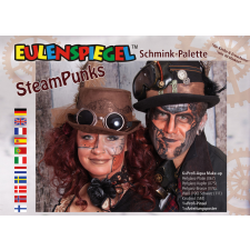 Eulenspiegel 6 színű arcfesték paletta - Steam Punks paletta arcfesték