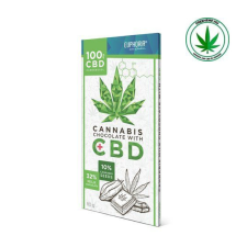 Euphoria 100mg CBD tejcsokoládé kendermaggal csokoládé és édesség