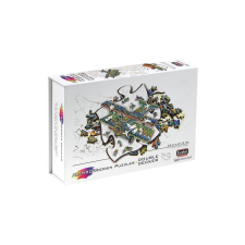 Eureka 112 db-os Rainbow Fa puzzle - Kétfedelű repülőgép (EUR34664) puzzle, kirakós