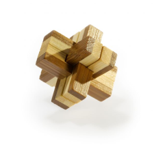 Eureka 3D Bambusz puzzle - Knotty ördöglakat (EUR30742) kreatív és készségfejlesztő