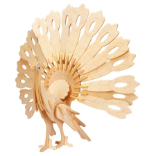 Eureka 3D Puzzle Gepetto's Workshop : Páva Fa modell (EUR34401) autópálya és játékautó
