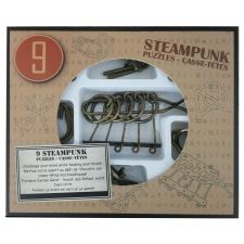 Eureka Steampunk Puzzle Set 9 darabos ördöglakat (angol) - Barna kreatív és készségfejlesztő