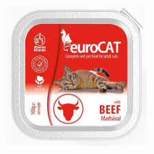  EURO CAT ALUTÁLKA 100G MARHA macskaeledel
