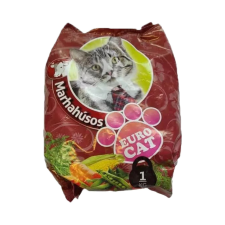 ,Euro Pet, Euro Cat Száraz Macskatáp (Marha) - 1 kg macskaeledel