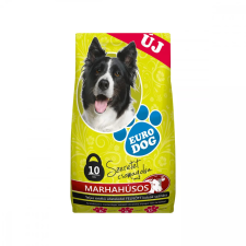 ,Euro Pet, Euro Dog marhás kutyatáp - 10 kg kutyaeledel