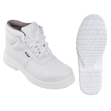 Euro Protection Bakancs Alba S2 acélkaplis csúszásbiztos antisztatikus fehér 40 munkavédelmi cipő