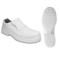 Euro Protection Cipő Okenite (S2 SRC) bebújós acélkaplis csúszásbiztos antisztatikus fehér 43 munkavédelmi cipő